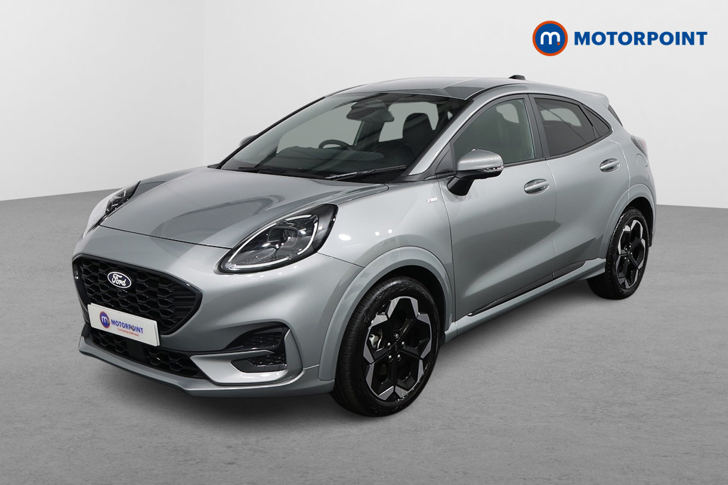 Ford Puma St-Line X Automatic Petrol-Electric Hybrid SUV - Stock Number (1573935) - Passenger side front corner