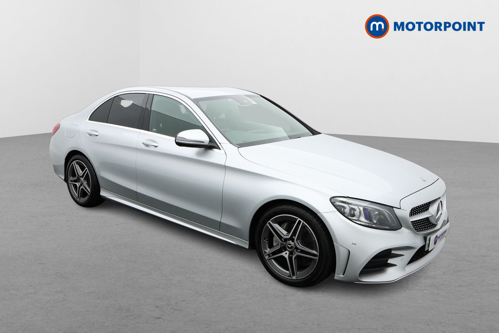 Mercedes-Benz C Class Amg Line Automatic Diesel Saloon - Stock Number (1574926) - Drivers side front corner