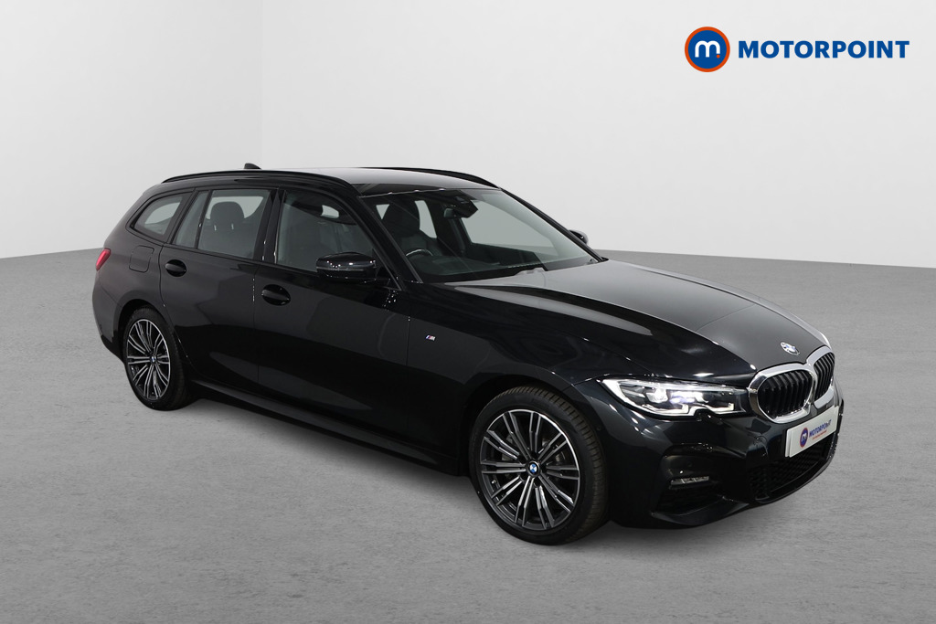 BMW 3 Series M Sport Automatic Petrol Plug-In Hybrid Estate - Stock Number (1566016) - Drivers side front corner