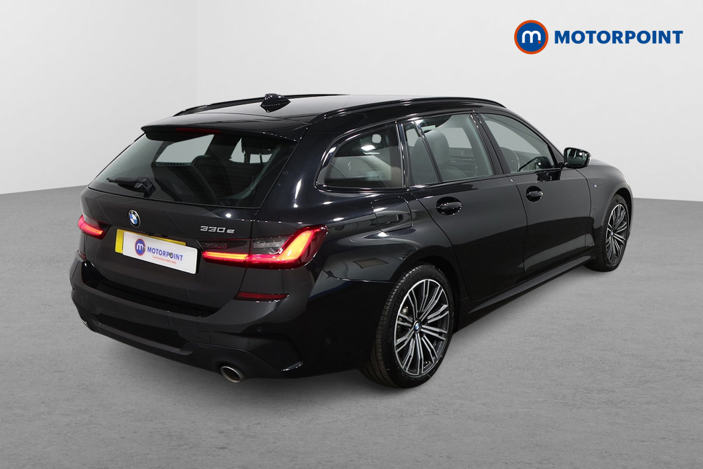 BMW 3 Series M Sport Automatic Petrol Plug-In Hybrid Estate - Stock Number (1566016) - Drivers side rear corner