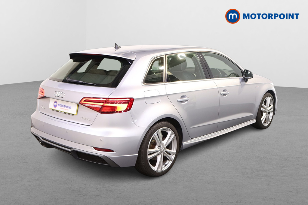 Audi A3 S Line Manual Diesel Hatchback - Stock Number (1572478) - Drivers side rear corner