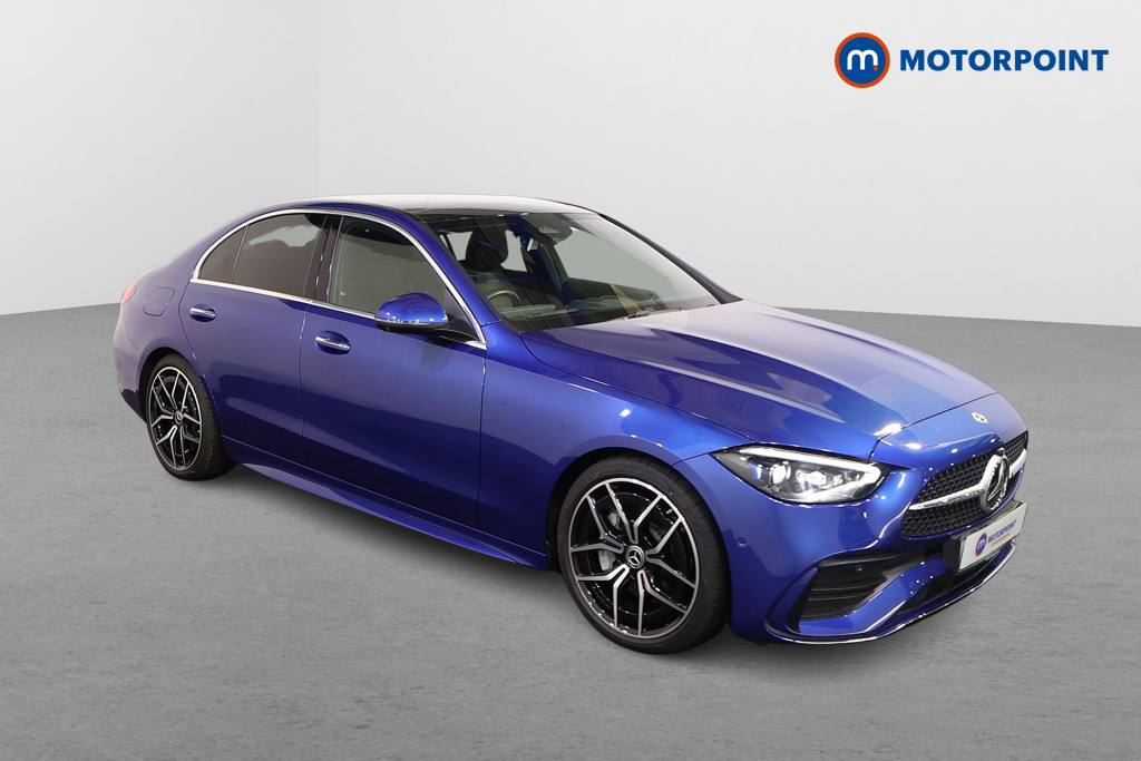 Mercedes-Benz C Class Amg Line Automatic Petrol Saloon - Stock Number (1574012) - Drivers side front corner