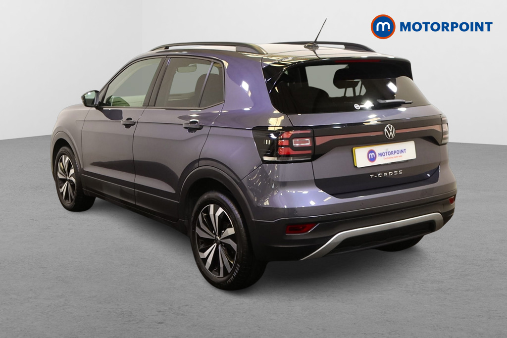 Volkswagen T-Cross Black Edition Manual Petrol SUV - Stock Number (1566877) - Passenger side rear corner