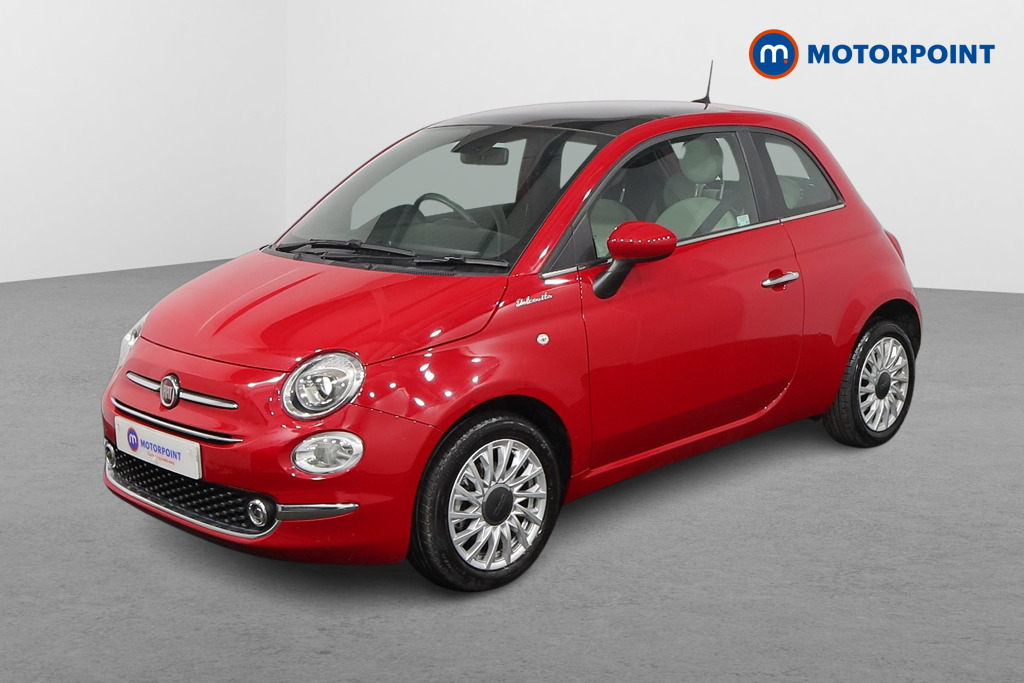 Fiat 500 Dolcevita Manual Petrol-Electric Hybrid Hatchback - Stock Number (1560612) - Passenger side front corner