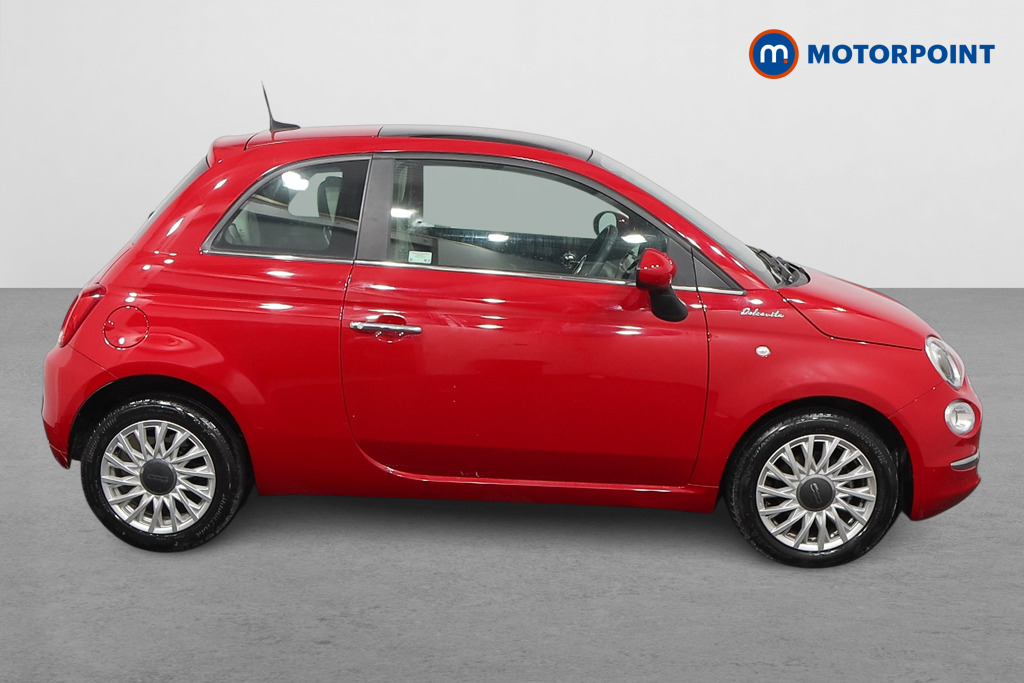 Fiat 500 Dolcevita Manual Petrol-Electric Hybrid Hatchback - Stock Number (1560612) - Drivers side