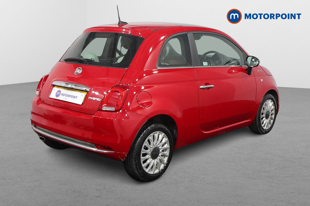 Fiat 500 Dolcevita Manual Petrol-Electric Hybrid Hatchback - Stock Number (1560612) - Drivers side rear corner