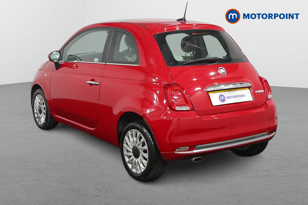 Fiat 500 Dolcevita Manual Petrol-Electric Hybrid Hatchback - Stock Number (1560612) - Passenger side rear corner