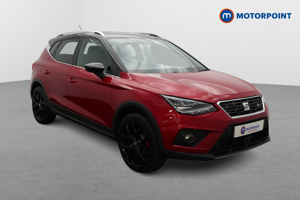 Seat Arona Fr Red Edition Manual Petrol SUV - Stock Number (1564686) - Drivers side front corner