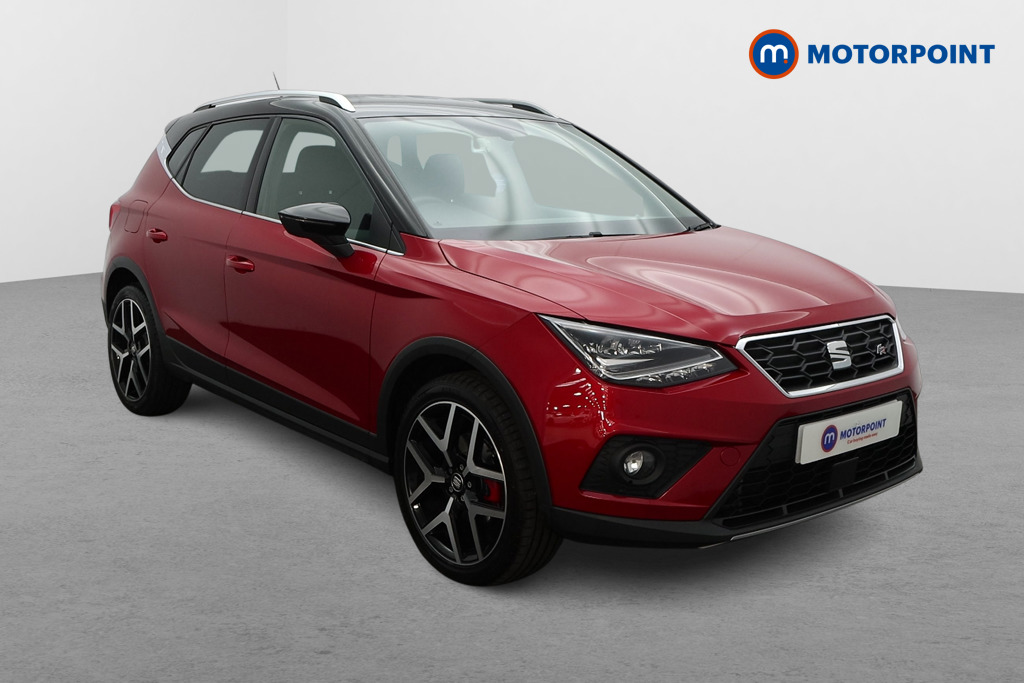 Seat Arona Fr Red Edition Manual Petrol SUV - Stock Number (1564735) - Drivers side front corner