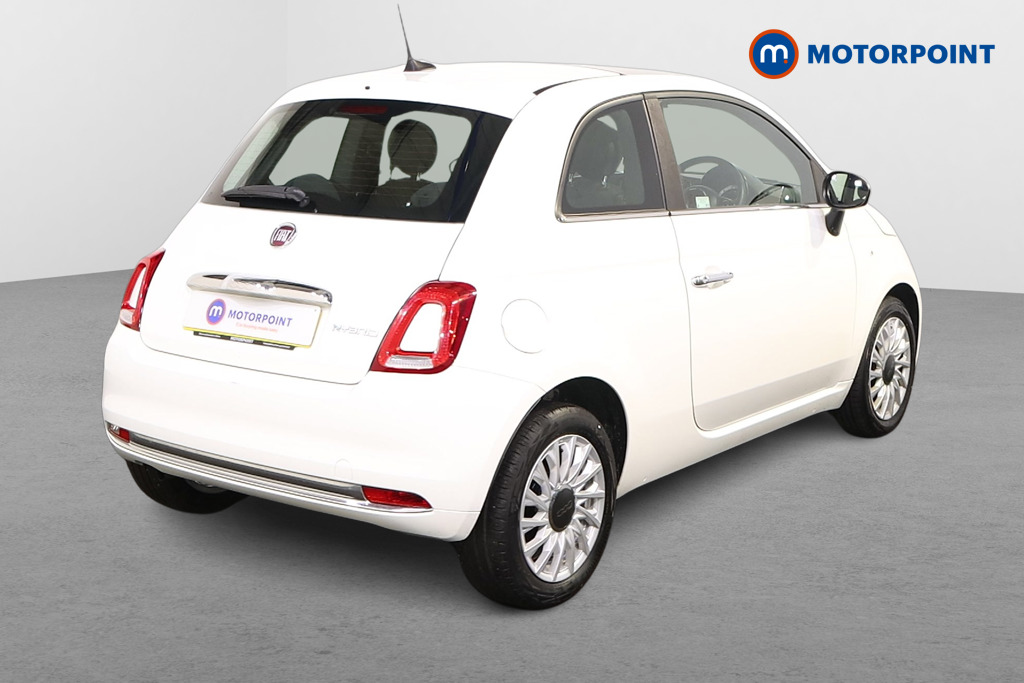 Fiat 500 1.0 Mild Hybrid 3Dr Manual Petrol-Electric Hybrid Hatchback - Stock Number (1567586) - Drivers side rear corner