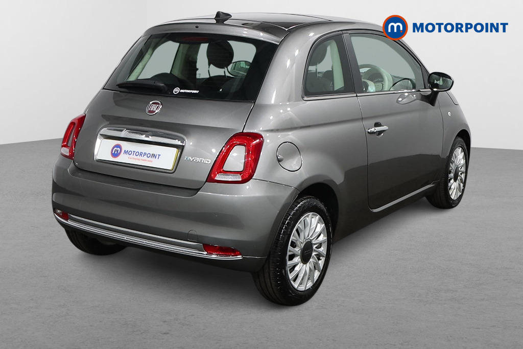 Fiat 500 1.0 Mild Hybrid 3Dr Manual Petrol-Electric Hybrid Hatchback - Stock Number (1568207) - Drivers side rear corner