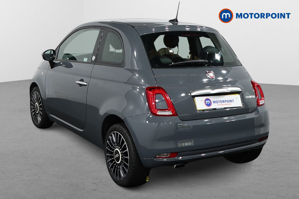 Fiat 500 Launch Edition Manual Petrol-Electric Hybrid Hatchback - Stock Number (1570880) - Passenger side rear corner
