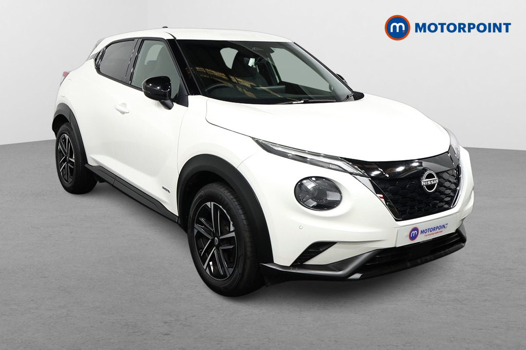 Nissan Juke N-Connecta Automatic Petrol-Electric Hybrid SUV - Stock Number (1571751) - Drivers side front corner