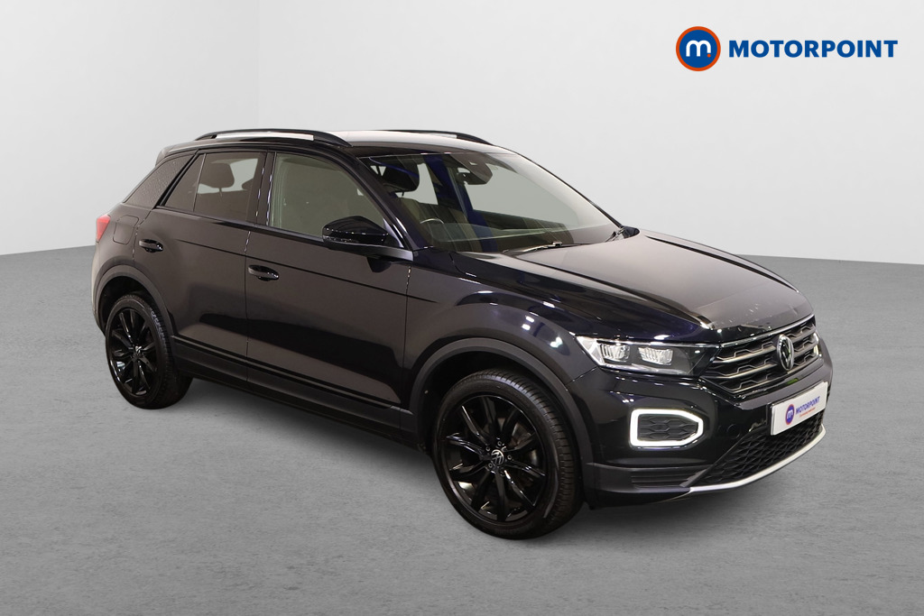 Volkswagen T-Roc Black Edition Automatic Petrol SUV - Stock Number (1574014) - Drivers side front corner