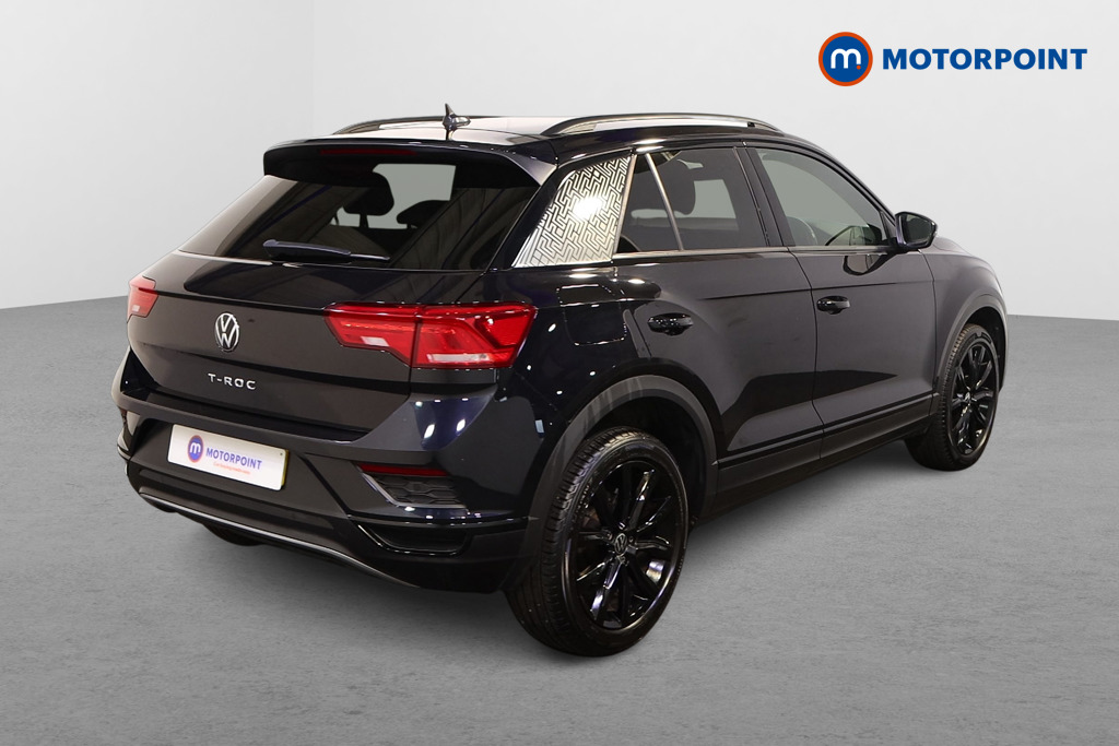 Volkswagen T-Roc Black Edition Automatic Petrol SUV - Stock Number (1574014) - Drivers side rear corner