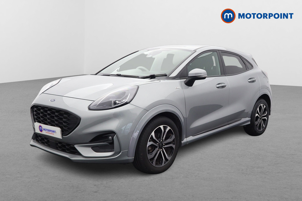 Ford Puma St-Line Manual Petrol-Electric Hybrid SUV - Stock Number (1574270) - Passenger side front corner
