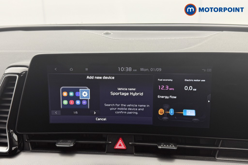 KIA Sportage 3 Automatic Petrol-Electric Hybrid SUV - Stock Number (1574636) - 10th supplementary image