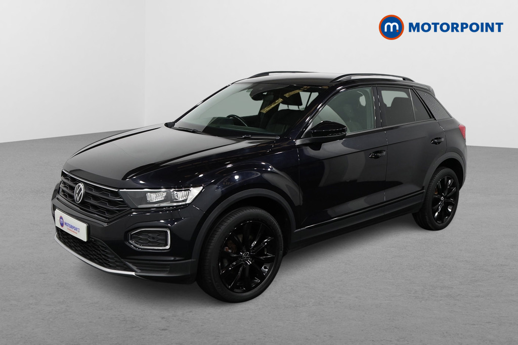 Volkswagen T-Roc Black Edition Manual Petrol SUV - Stock Number (1574639) - Passenger side front corner