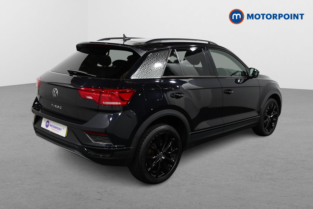 Volkswagen T-Roc Black Edition Manual Petrol SUV - Stock Number (1574639) - Drivers side rear corner