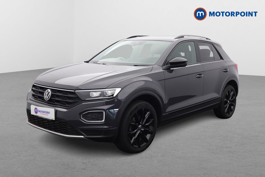 Volkswagen T-Roc Black Edition Manual Petrol SUV - Stock Number (1574640) - Passenger side front corner