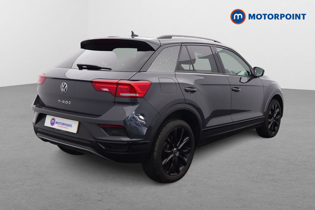 Volkswagen T-Roc Black Edition Manual Petrol SUV - Stock Number (1574640) - Drivers side rear corner