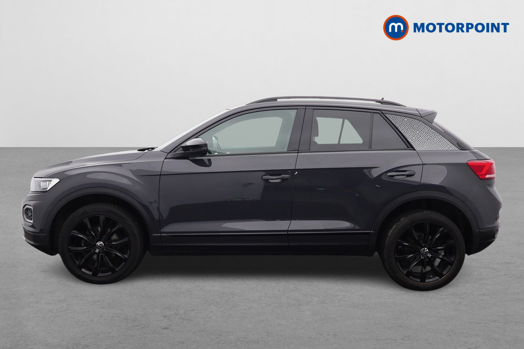 Volkswagen T-Roc Black Edition Manual Petrol SUV - Stock Number (1574640) - Passenger side