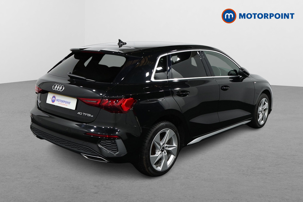 Audi A3 S Line Automatic Petrol Plug-In Hybrid Hatchback - Stock Number (1574648) - Drivers side rear corner