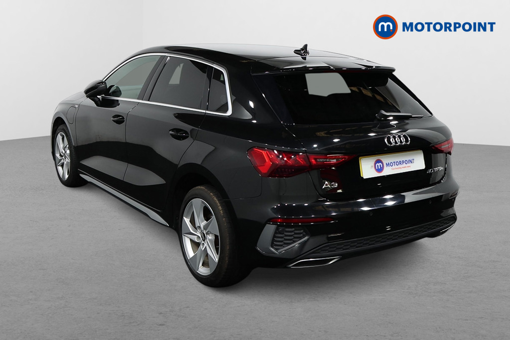 Audi A3 S Line Automatic Petrol Plug-In Hybrid Hatchback - Stock Number (1574648) - Passenger side rear corner