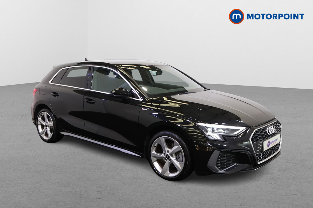 Audi A3 S Line Automatic Petrol Plug-In Hybrid Hatchback - Stock Number (1574975) - Drivers side front corner