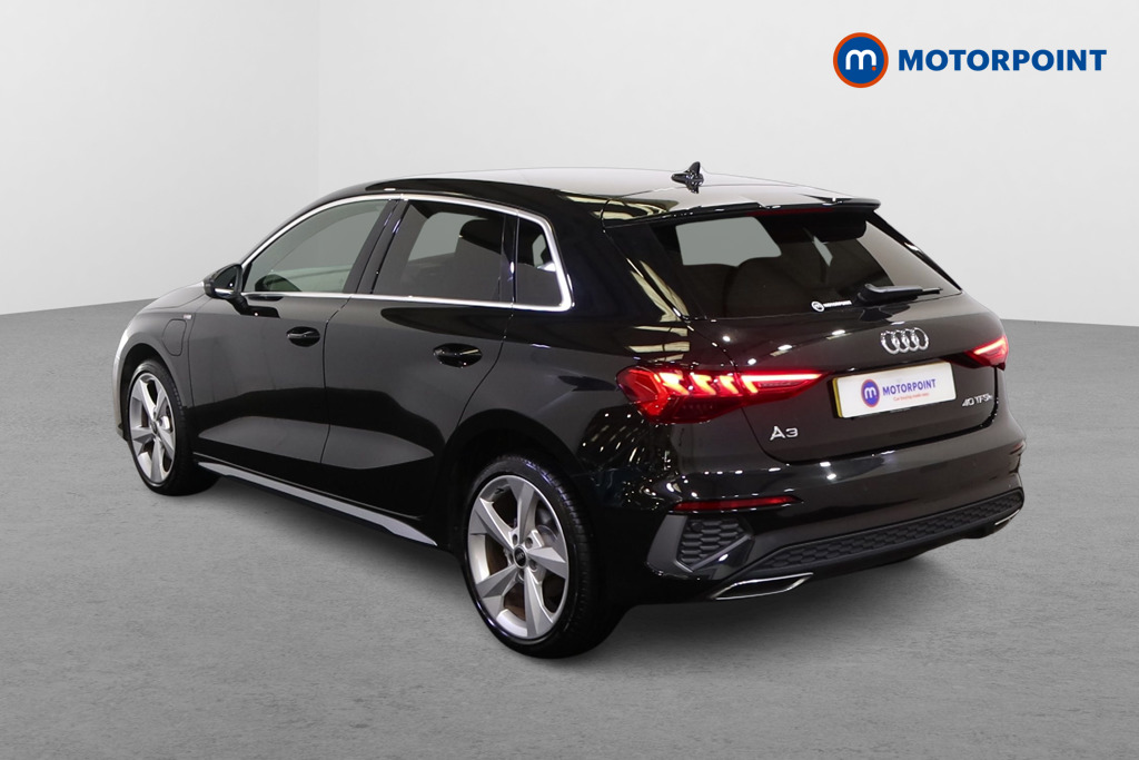 Audi A3 S Line Automatic Petrol Plug-In Hybrid Hatchback - Stock Number (1574975) - Passenger side rear corner