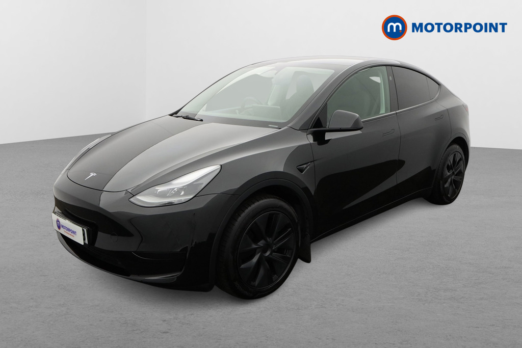 Tesla Model Y Long Range Automatic Electric SUV - Stock Number (1575778) - Passenger side front corner