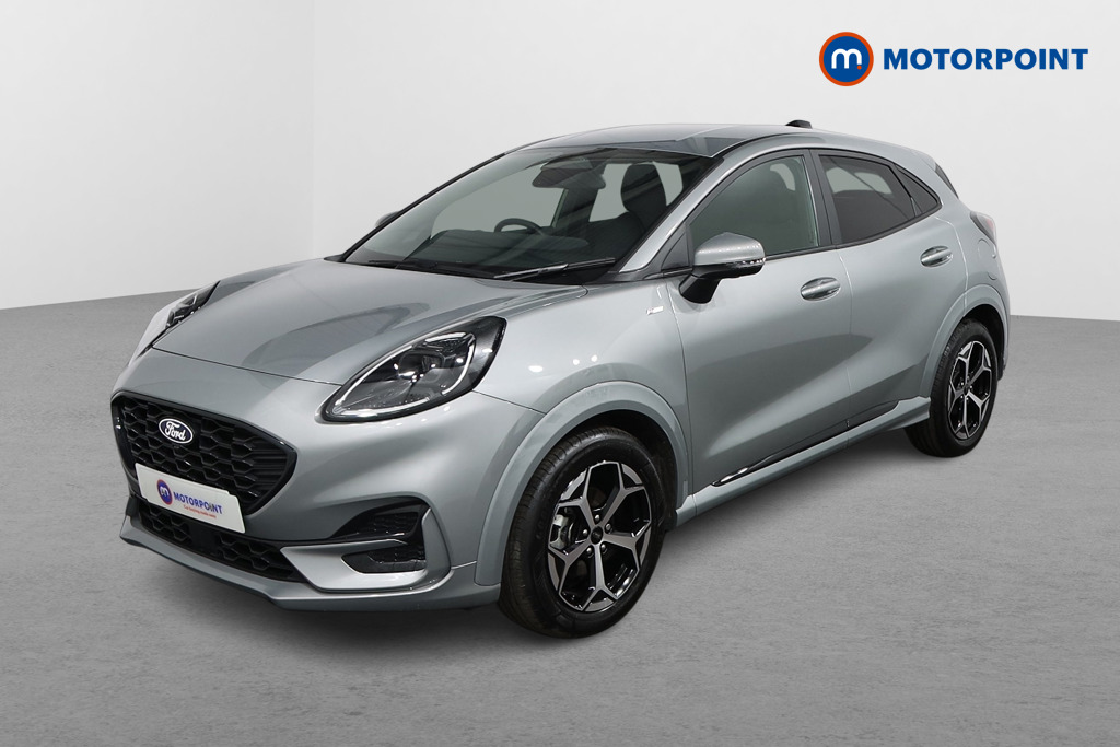Ford Puma St-Line Automatic Petrol-Electric Hybrid SUV - Stock Number (1575870) - Passenger side front corner