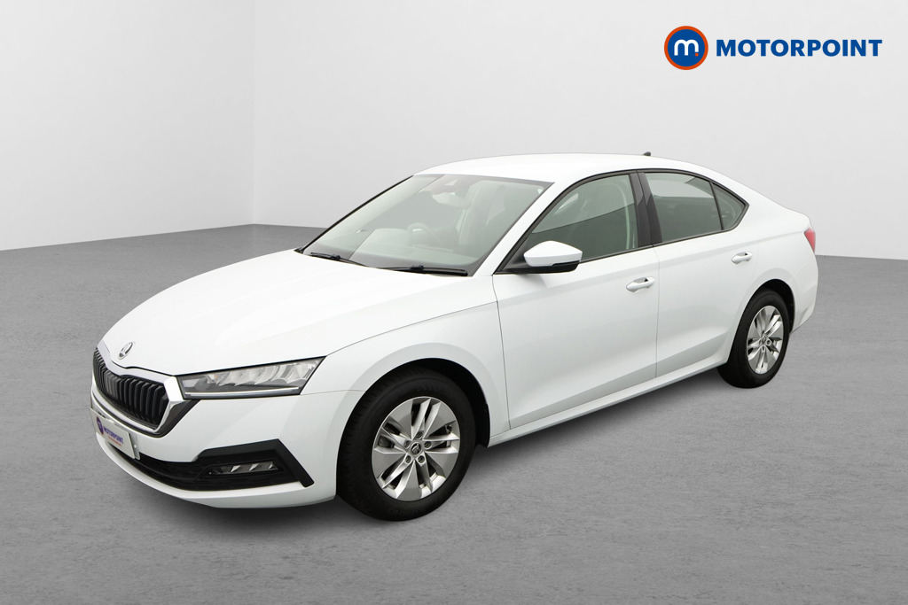 Skoda Octavia SE Manual Petrol Hatchback - Stock Number (1555651) - Passenger side front corner