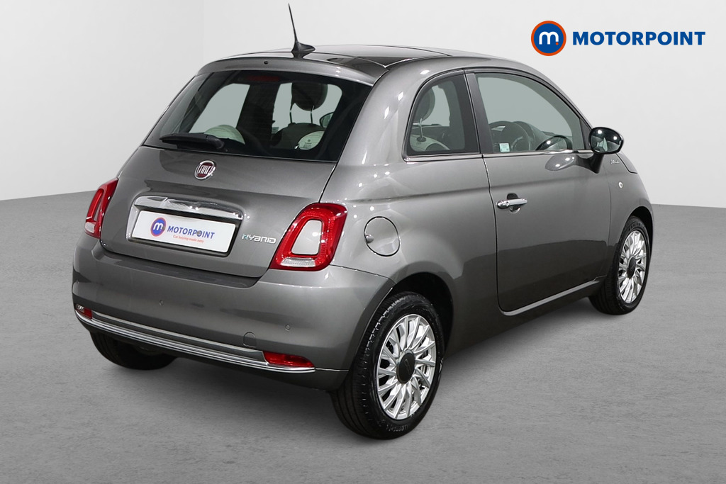 Fiat 500 Dolcevita Manual Petrol-Electric Hybrid Hatchback - Stock Number (1556873) - Drivers side rear corner