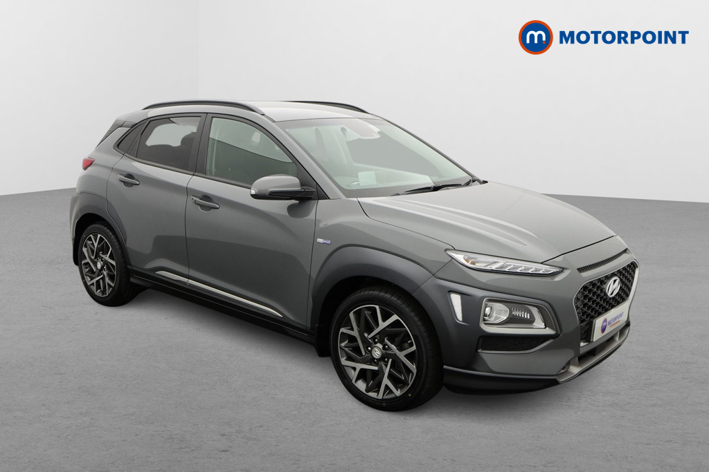 Hyundai Kona Premium Se Automatic Petrol-Electric Hybrid SUV - Stock Number (1561390) - Drivers side front corner