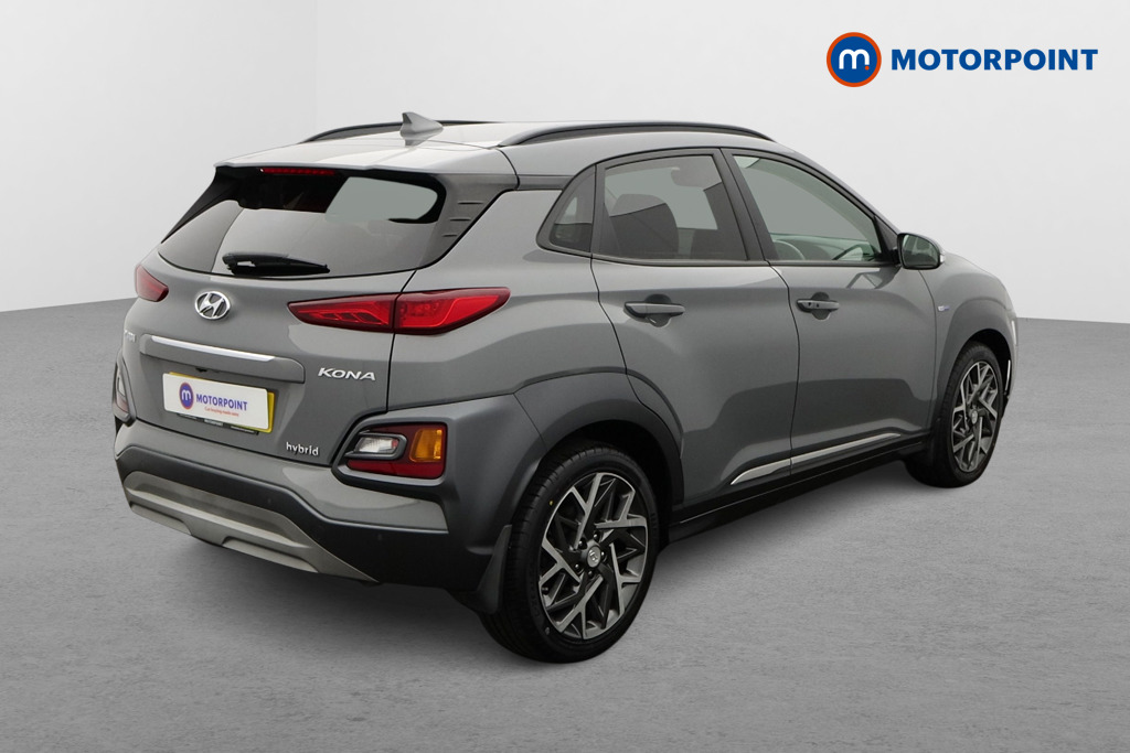 Hyundai Kona Premium Se Automatic Petrol-Electric Hybrid SUV - Stock Number (1561390) - Drivers side rear corner