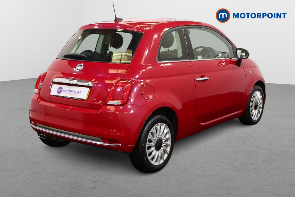 Fiat 500 Lounge Manual Petrol Hatchback - Stock Number (1570854) - Drivers side rear corner