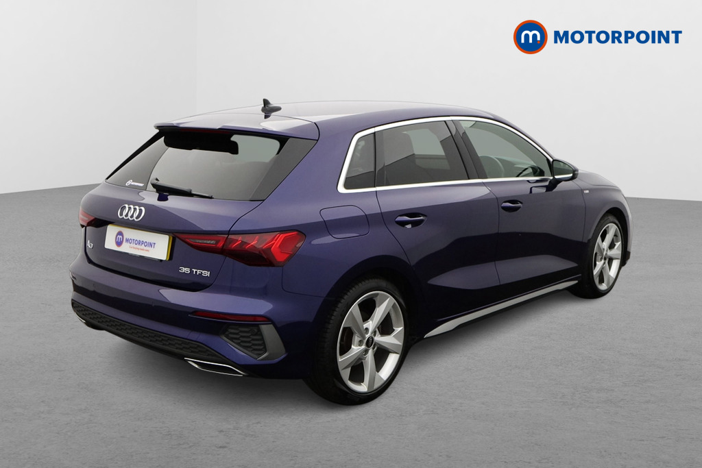 Audi A3 S Line Automatic Petrol Hatchback - Stock Number (1571164) - Drivers side rear corner