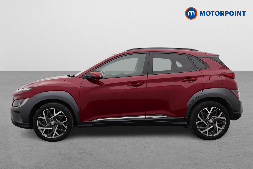 Hyundai Kona Premium Automatic Petrol-Electric Hybrid SUV - Stock Number (1571174) - Passenger side
