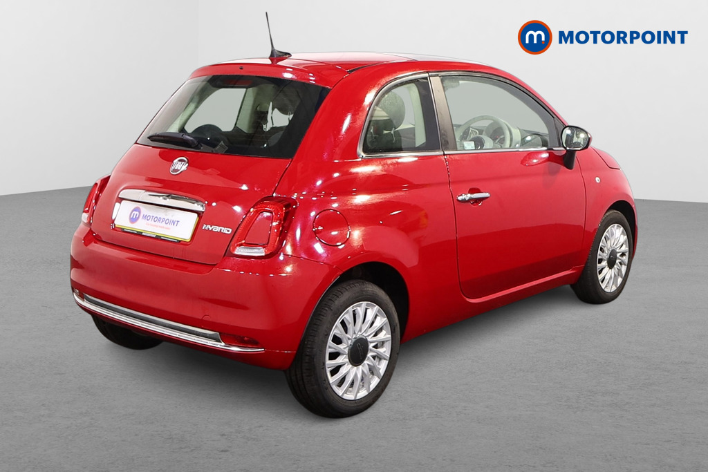 Fiat 500 1.0 Mild Hybrid 3Dr Manual Petrol-Electric Hybrid Hatchback - Stock Number (1573705) - Drivers side rear corner