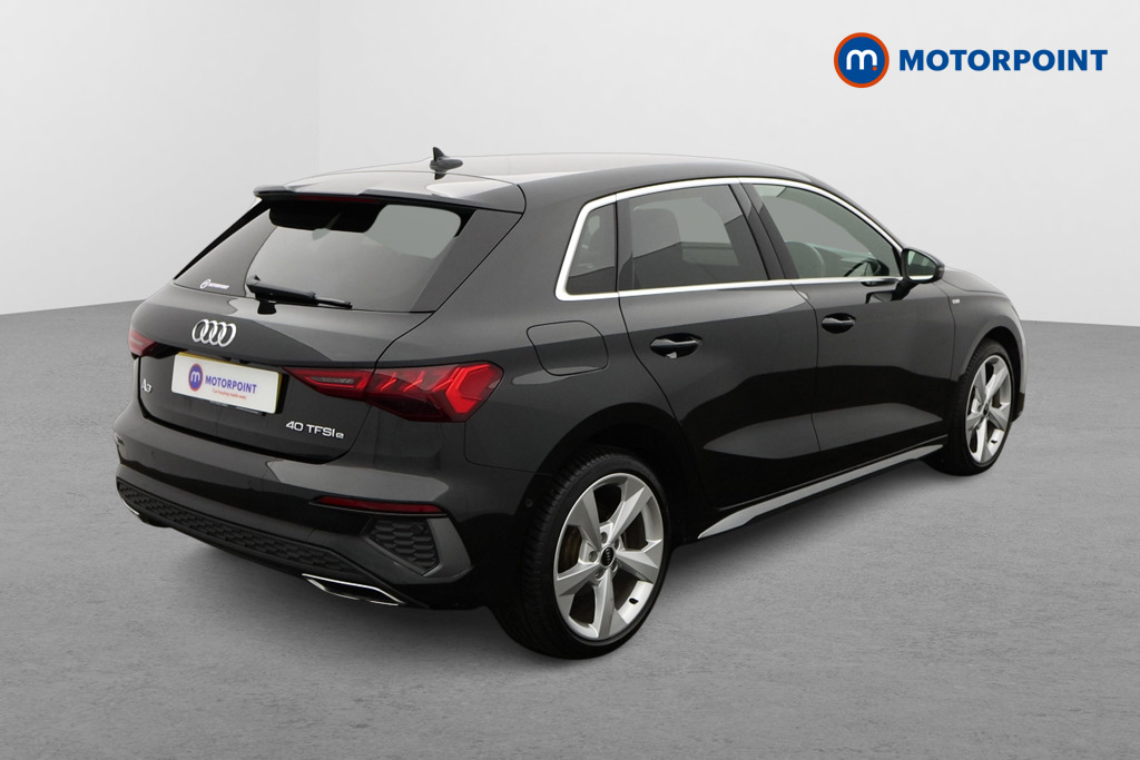 Audi A3 S Line Automatic Petrol Plug-In Hybrid Hatchback - Stock Number (1574753) - Drivers side rear corner