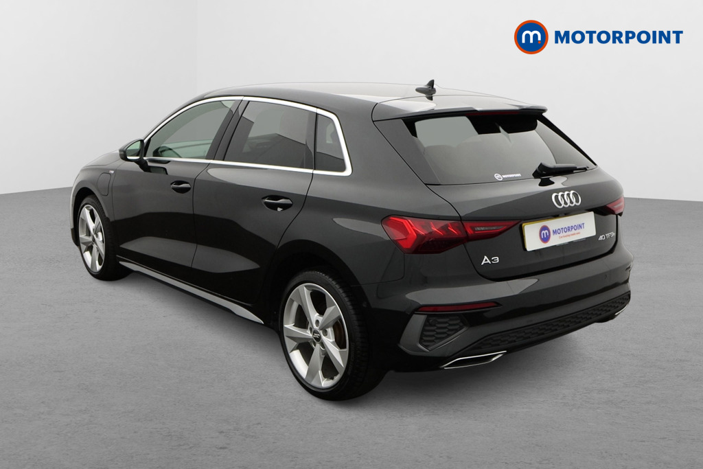 Audi A3 S Line Automatic Petrol Plug-In Hybrid Hatchback - Stock Number (1574753) - Passenger side rear corner