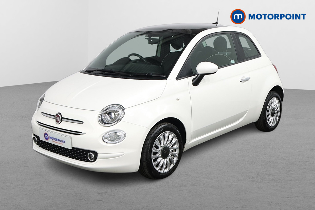Fiat 500 Lounge Automatic Petrol Hatchback - Stock Number (1575434) - Passenger side front corner