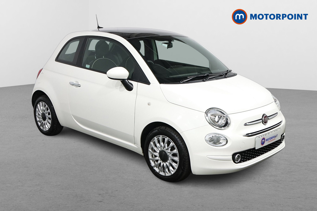 Fiat 500 Lounge Automatic Petrol Hatchback - Stock Number (1575434) - Drivers side front corner