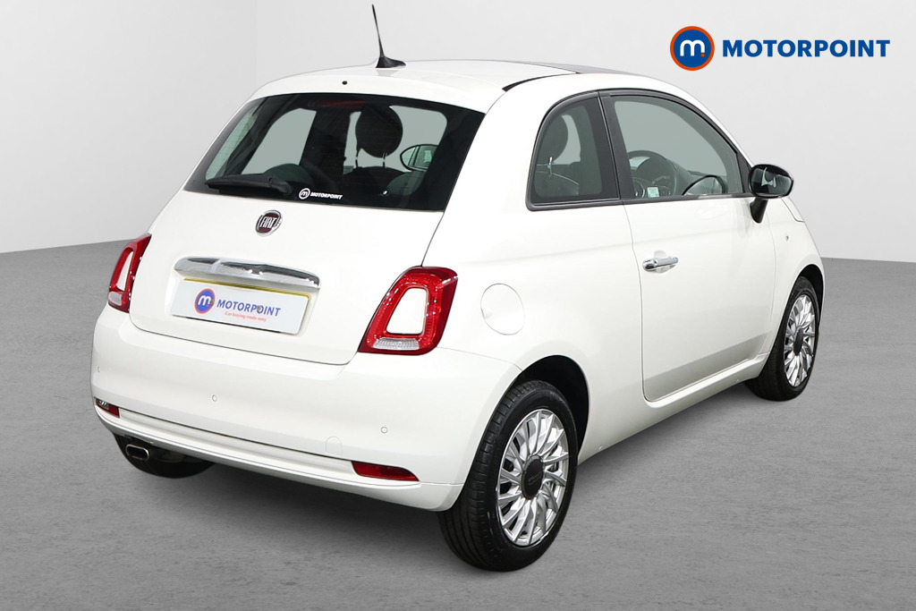 Fiat 500 Lounge Automatic Petrol Hatchback - Stock Number (1575434) - Drivers side rear corner