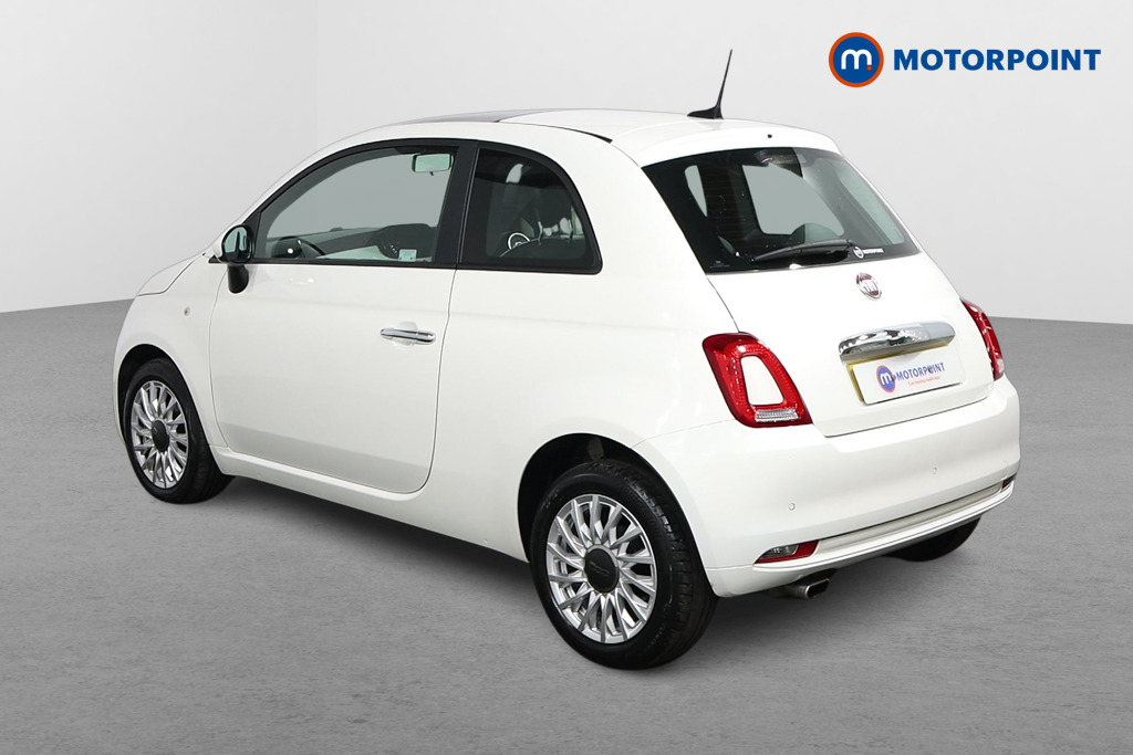 Fiat 500 Lounge Automatic Petrol Hatchback - Stock Number (1575434) - Passenger side rear corner