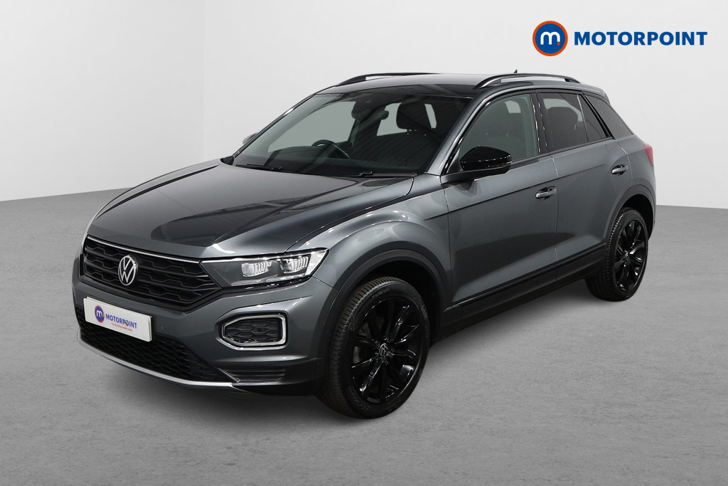 Volkswagen T-Roc Black Edition Automatic Petrol SUV - Stock Number (1576549) - Passenger side front corner