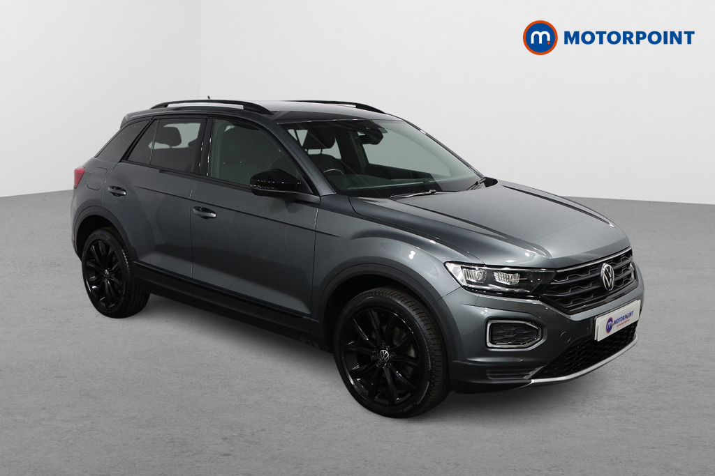 Volkswagen T-Roc Black Edition Automatic Petrol SUV - Stock Number (1576549) - Drivers side front corner