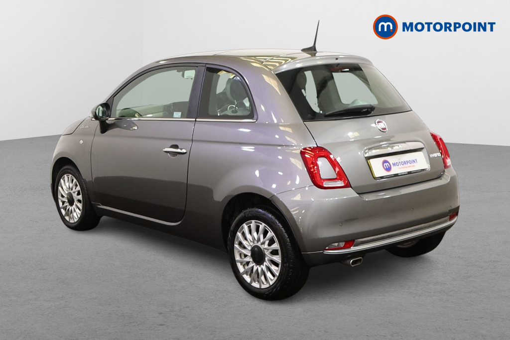 Fiat 500 Dolcevita Manual Petrol-Electric Hybrid Hatchback - Stock Number (1576790) - Passenger side rear corner