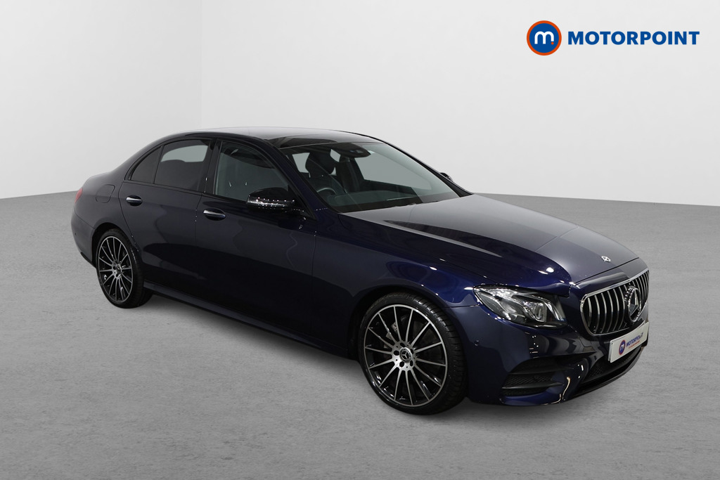 Mercedes-Benz E Class Amg Line Night Edition Automatic Diesel Saloon - Stock Number (1577219) - Drivers side front corner